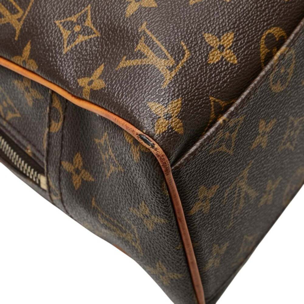 Louis Vuitton Monogram Manhattan GM Handbag/Boston Bag M40025 Brown Leather W... - Picture 8 of 16